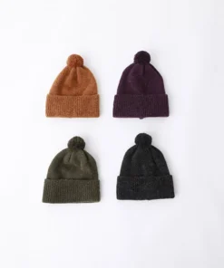 PCNQ Coco Knit Pompom Hat Hats