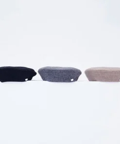 PCNQ Vis Oversized Lined Wool Beret