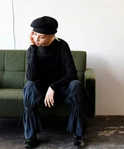 PCNQ Hats Haru Two Tone Knit Hat