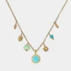 5 Octobre Loop Necklace In Turquoise Jewelry