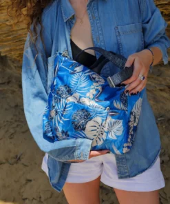 Brontibay Paris Bags Allegra Large Crossbody Palms