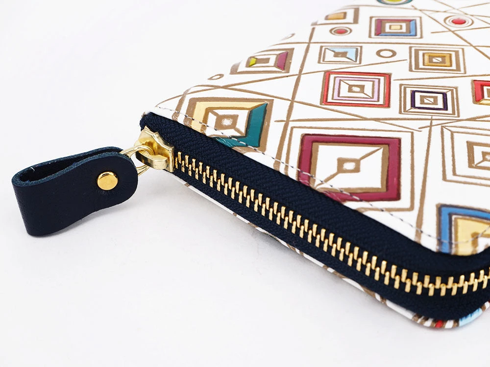 Made In Japan Wallets Art Deco Long Zip Around Wallet 6 Made In Japan Wallets Art Deco Long Zip Around Wallet