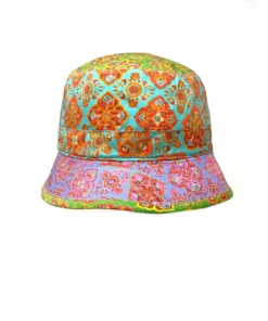 Grevi Liberty Patchwork Bucket Hat Brights