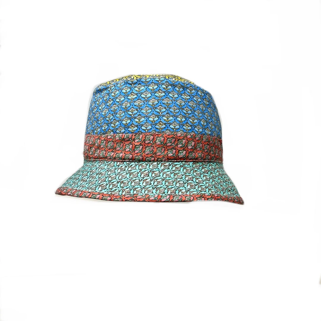 Grevi Liberty Patchwork Bucket Hat Pastel Hats 3 Grevi Liberty Patchwork Bucket Hat Pastel Hats