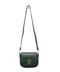 Frederic Paris Circle Lock Lightning Crossbody