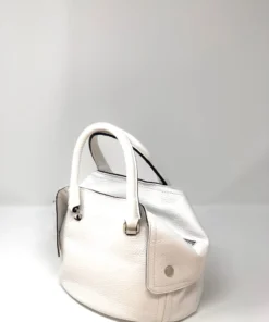 Laura DiMaggio Bags Leather Mini Satchel With Foldover Sides