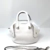 Laura DiMaggio Bags Leather Mini Satchel With Foldover Sides