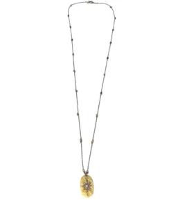 5 Octobre Diana Long Diamond Star Necklace