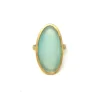 5 Octobre Ara Blue Chalcedony Ring