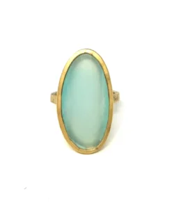 BigBag Store 26 5 Octobre Ara Blue Chalcedony Ring