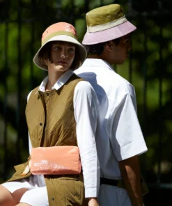 Jack Gomme Bags BLOOM Bum Bag In Coated Linen 24 Jack Gomme Bags BLOOM Bum Bag In Coated Linen