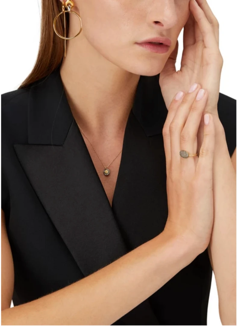 5 Octobre Jef Diamond Necklace 4 5 Octobre Jef Diamond Necklace