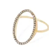 5 Octobre Glen Diamond Oval Ring Jewelry 2 5 Octobre Glen Diamond Oval Ring Jewelry