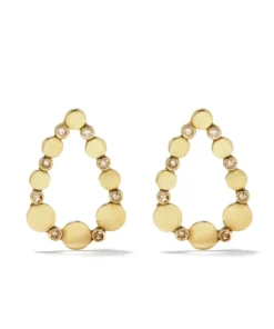 5 Octobre Jewelry Wyll Diamond Teardrop Stud