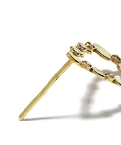 5 Octobre Jewelry Wyll Diamond Teardrop Stud