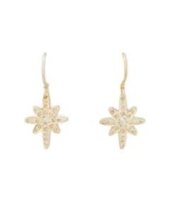 5 Octobre Vega Star Diamond Earrings Jewelry