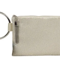 Whiting And Davis Chain Tassel Ring Clutch Evening Bags