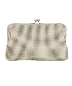 Whiting And Davis Dimple Frame Clutch Evening Bags
