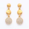 Dean Davidson Jewelry Triple Drop Pave Post Earrings