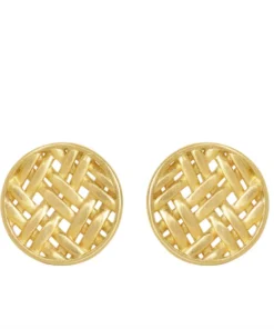 Dean Davidson Jewelry Lontar Weave Studs