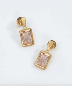 Dean Davidson Jewelry Baguette Gemstone Drops Morganite