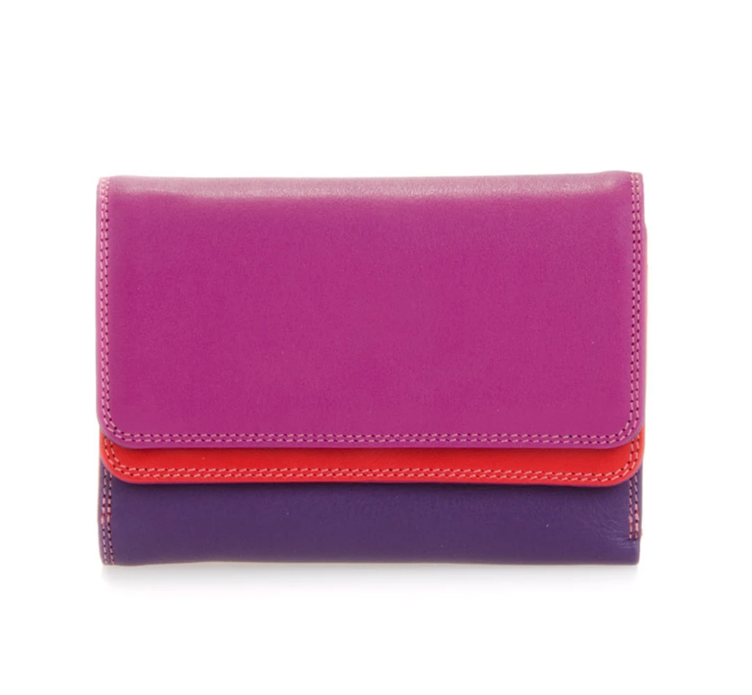 Mywalit Double Flap Wallet Sangria 4 Mywalit Double Flap Wallet Sangria