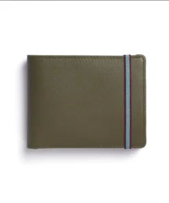 Carre Royal Wallets Olive Minimalist Wallet With Coin Pocket