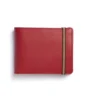 Carre Royal Wallets Red Minimalist Wallet With Coin Pocket