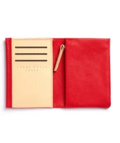 Carre Royal Red Small Canvas Wallet Wallets