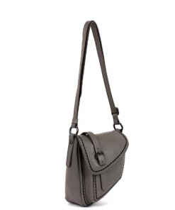 Plinio Visona Michela Asymmetric Saddlebag Style Crossbody