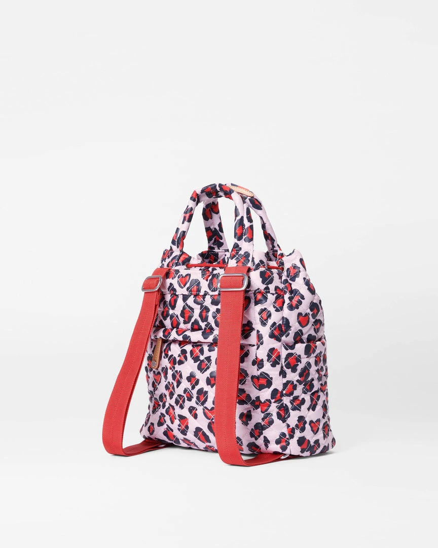 MZ WALLACE Small Metro Convertible Backpack Heart Leopard Bags 7 MZ WALLACE Small Metro Convertible Backpack Heart Leopard Bags