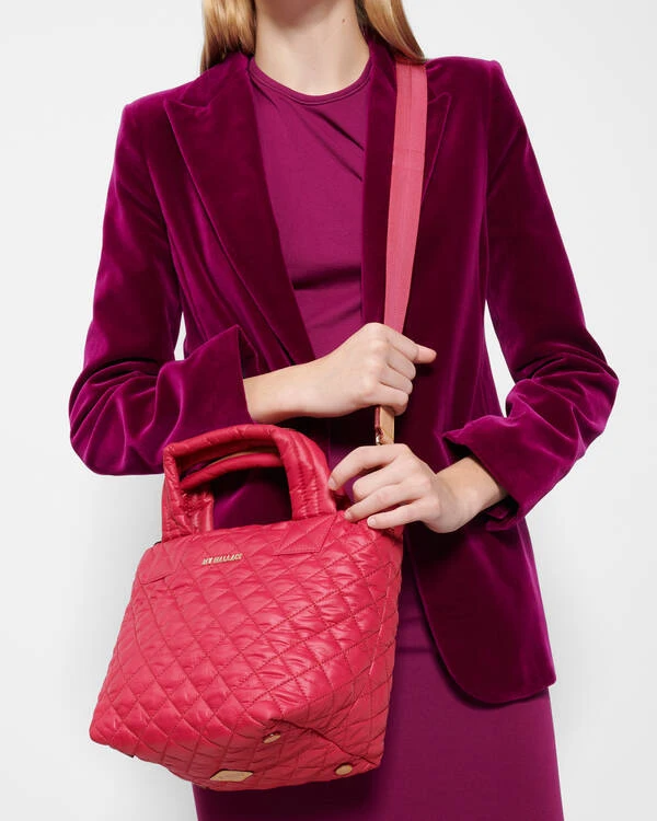 MZ WALLACE Mini Metro Tote Deluxe *LOW STOCK** 12 MZ WALLACE Mini Metro Tote Deluxe *LOW STOCK**