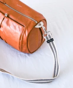 Brontibay Paris Bags Mamamia Vintage Leather Crossbody Camel Orange