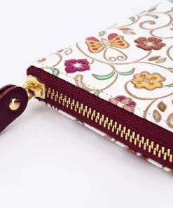 Made In Japan Wallets Butterfly Flight Long Zip Around Wallet