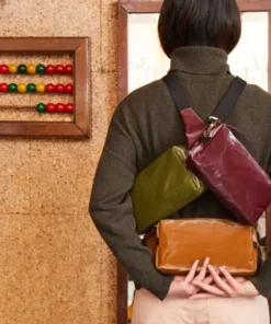 Jack Gomme Bags BLOOM Bum Bag In Coated Linen 25 Jack Gomme Bags BLOOM Bum Bag In Coated Linen