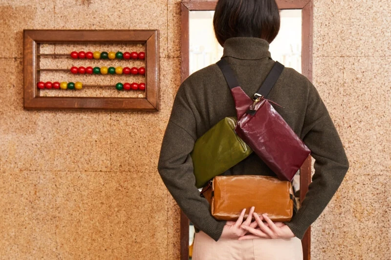 Jack Gomme Bags BLOOM Bum Bag In Coated Linen 14 Jack Gomme Bags BLOOM Bum Bag In Coated Linen