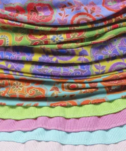 Grevi Rainbow Ribbon Liberty Patchwork Floppy Hats