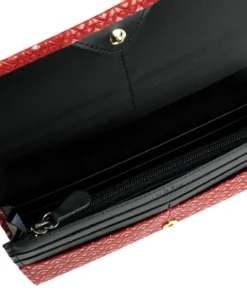 INDEN Est 1548 Deerskin Long Wallet Diamond Wallets