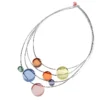 Made In France Tita Raised Circles Necklace Arty