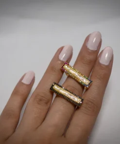 Shana Gulati Jewelry Michelle Black Diamond Ring