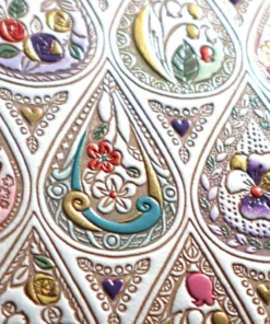 Made In Japan Wallets Flowers And Cats Mix Small Trifold Frame Wallet