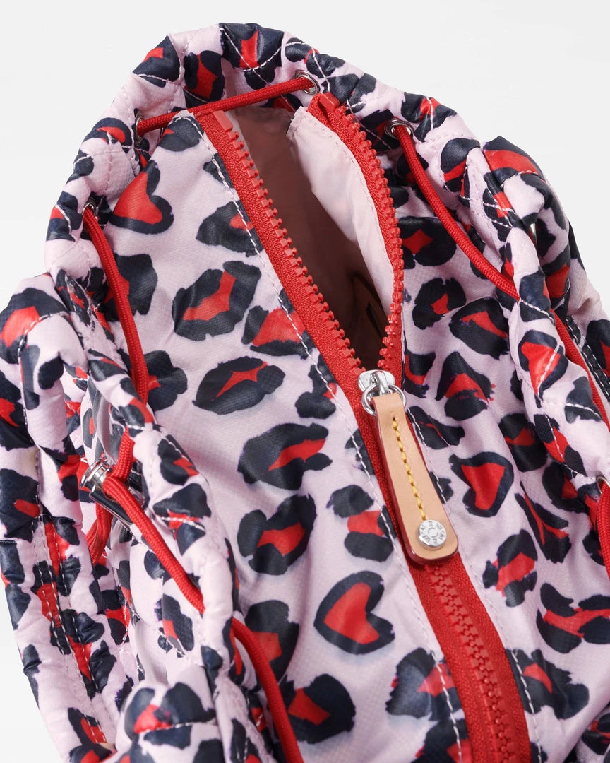 MZ WALLACE Small Metro Convertible Backpack Heart Leopard Bags 6 MZ WALLACE Small Metro Convertible Backpack Heart Leopard Bags