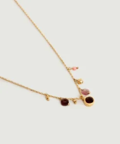 5 Octobre Loop Necklace In Pink Tourmaline Jewelry