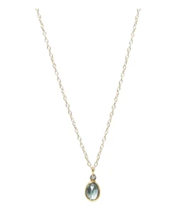 BigBag Store 24 5 Octobre Aby Necklace Grey Blue