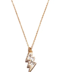 Shana Gulati Lightning Bolt Diamond Pendant Jewelry