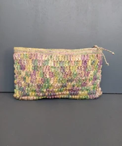 Raba Madagascar HANA Small Raffia Envelope Clutch Our Collection